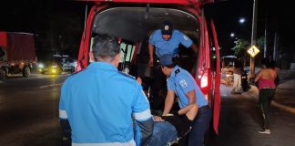 Foto: Accidente deja dos motociclistas lesionados en Managua/TN8