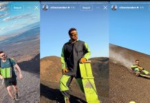 Foto: ¡Ya es Nica! Clive Standen conquista el Cerro Negro / Cortesía