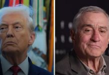 Foto: Donald Trump a Robert De Niro /cortesía