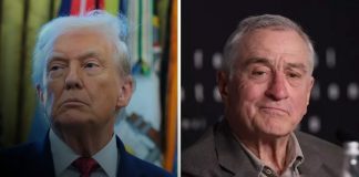 Foto: Donald Trump a Robert De Niro /cortesía