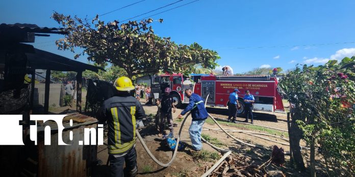 Foto: Incendio en Cárdenas, Rivas /TN8