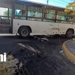 Foto: Unidad de Cooperativa La Reconciliación Ruta 175 sufre incidente y se controla sin daños/Cortesía