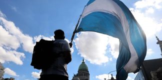 Foto: Protesta en Argentina /cortesía