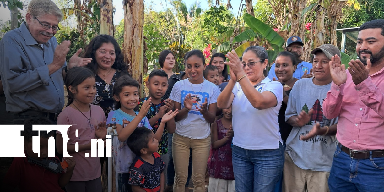 Foto: Agua potable transforma la vida de las familias en la Isla de Ometepe/TN8