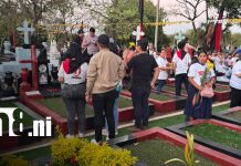 Foto: Entre flores y música, Nicaragua recordó aquella heroica gesta de San José de las Mulas/TN8
