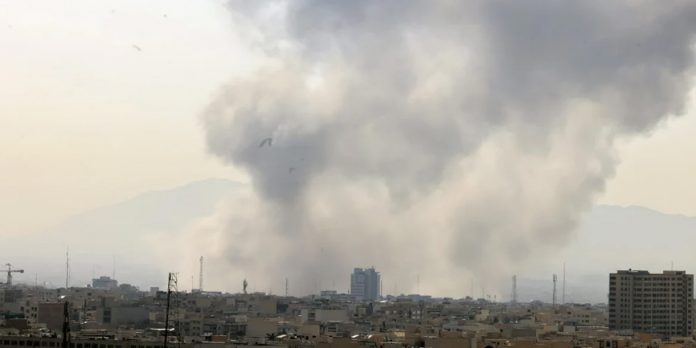 Foto: Irán bajo fuego /cortesía