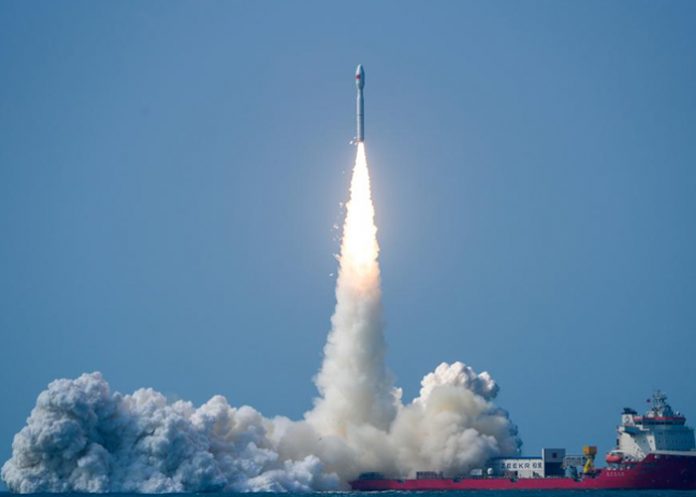 Foto: China realiza cuarto lanzamiento comercial múltiple del SD-3 /Cortesía