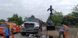 Foto: Trabajos de limpieza buscan prevenir inundaciones en Managua /TN8