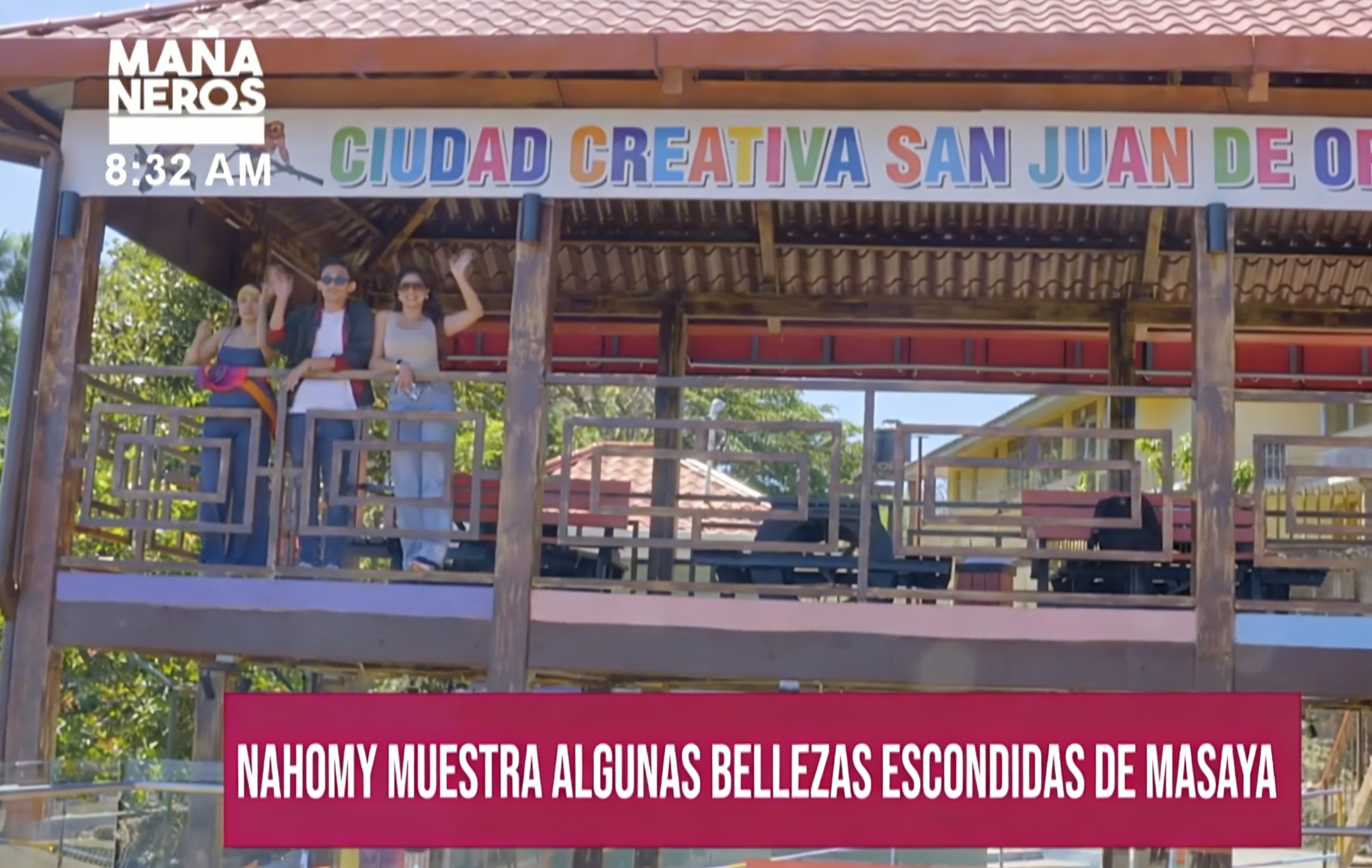 Foto: Turismo Comunitario en Masaya, junto a Nahomy Pol de Mañaneros
