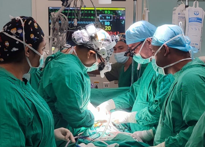 Foto: Nicaragua realiza cirugía cardíaca infantil con éxito/Cortesía
