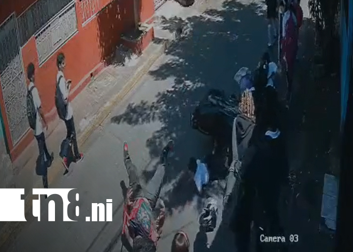 Foto: Accidente vial deja a menor herido en El Riguero/TN8