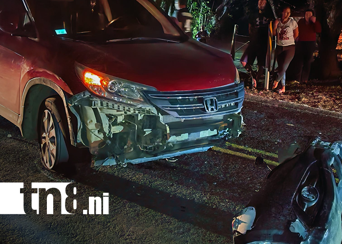 Foto: Conductor en estado de ebriedad causa doble accidente y deja un lesionado en Rivas/TN8