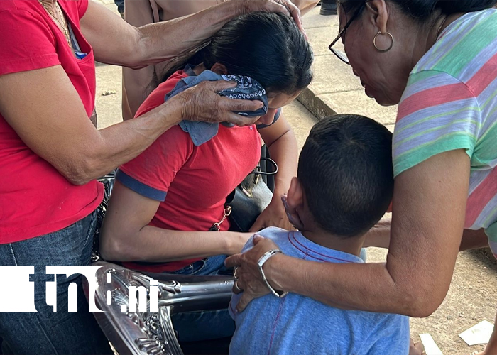 Foto: Choque deja a un menor y su madre lesionados en Juigalpa /TN8