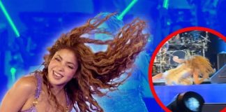 Foto: Shakira sufrió fuerte caída en su concierto en El Salvador /Cortesía