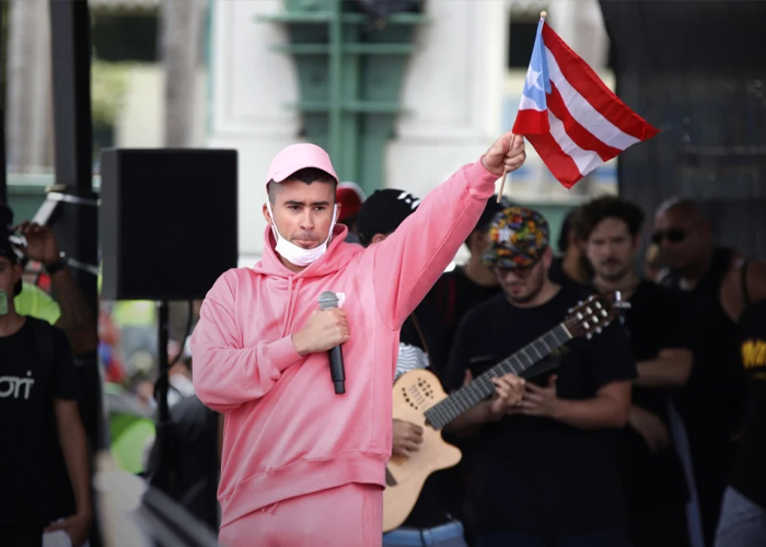 Foto: Bad Bunny critica políticas migratorias y defiende a la comunidad latina / Cortesía
