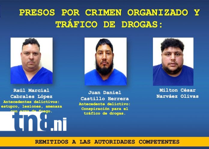 Foto: La Policía Nacional frena el narcotráfico en Nicaragua /TN8