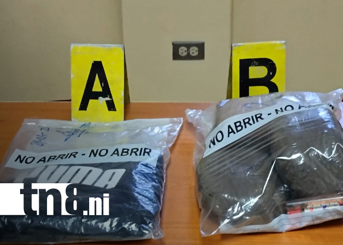 Foto: Golpe al narcotráfico: detenidos transportando marihuana en Nueva Segovia / TN8