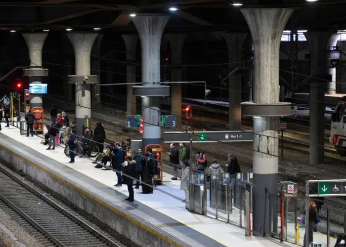Foto: Huelga ferroviaria en España /cortesía 