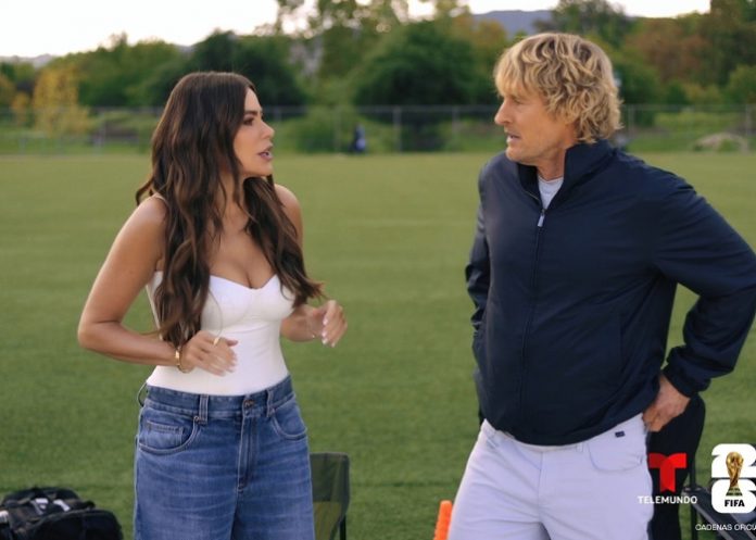 Foto: Mundial 2026: Sofía Vergara y Owen Wilson protagonizan campaña/Cortesía