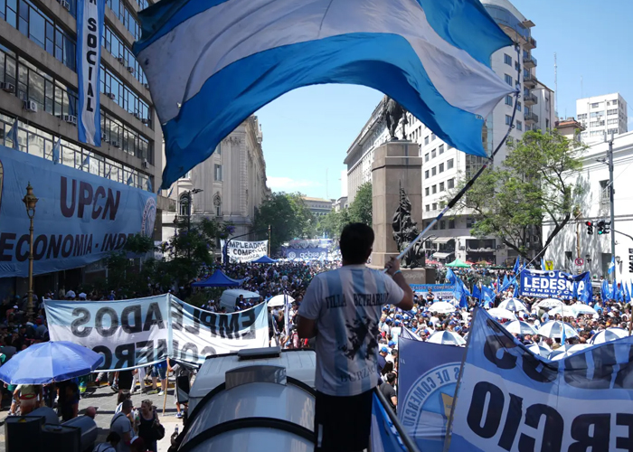 Foto: Tensión en Argentina /cortesía