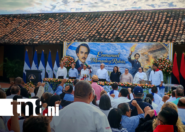 Foto: Rivas celebra la creación de la orden “Enmanuel Mongalo y Rubio”/TN8