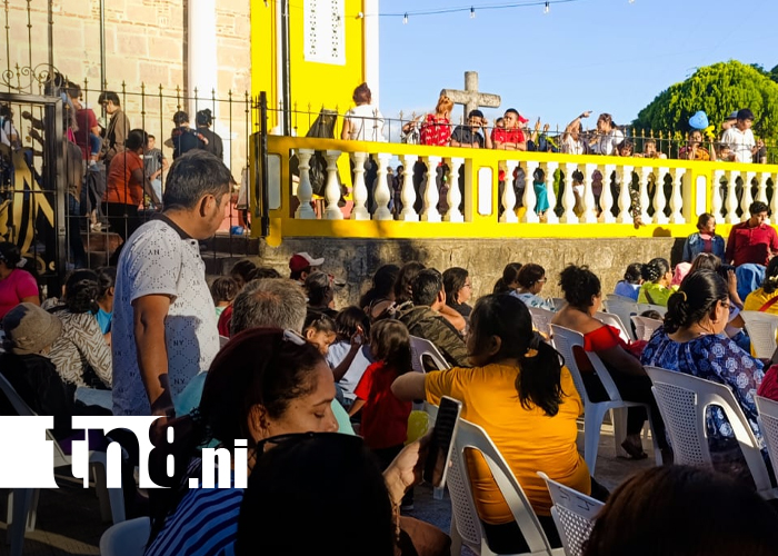 Foto: Diriomo celebra con gala cultural a la Virgen de Candelaria/TN8