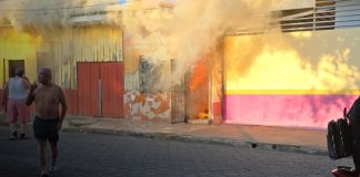 Foto: Anciana muere en voraz incendio que consumió su vivienda en Monseñor Lezcano / TN8