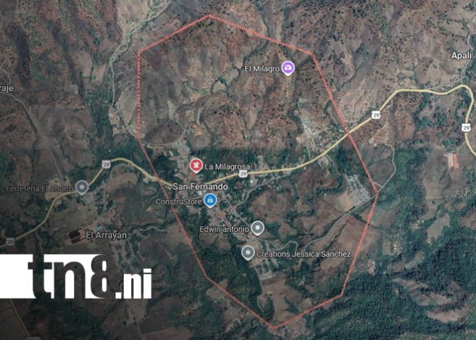 Foto: Autoridades investigan muerte en San Fernando, Nueva Segovia / TN8