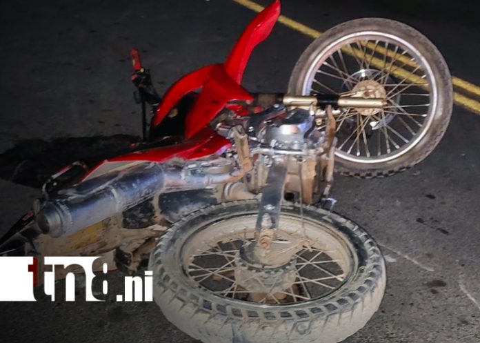 Foto: Motociclista en estado de ebriedad provoca accidente y deja un lesionado en Rivas/TN8