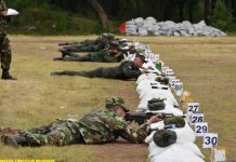 Foto: Ejército en acción: entrenamiento y tiros en Juigalpa/Cortesía