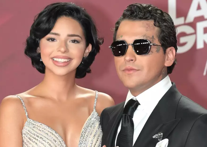 Foto: Ángela y Nodal en Zacatecas /cortesía