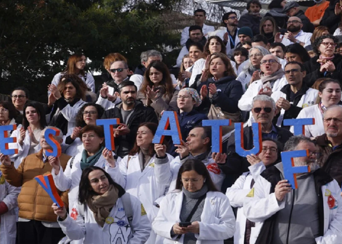 Foto: Huelga médica en España /cortesía