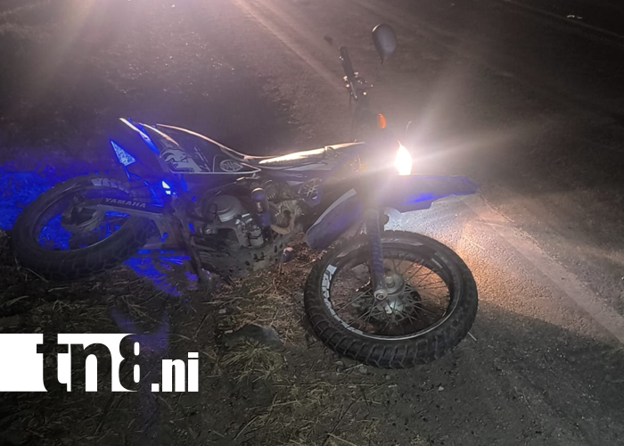 Foto: Motociclista ebrio causa accidente en Estelí y deja heridos/TN8