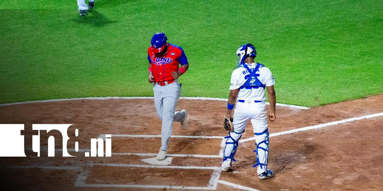 Foto: Masaya vibró con la serie internacional de béisbol Cuba vs Nicaragua/TN8