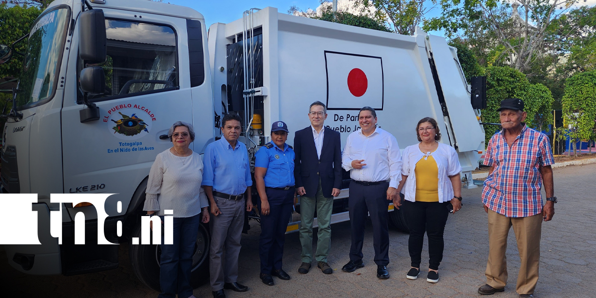 Foto: Nuevo camión de basura en Totogalpa mejora salud y calidad de vida/TN8