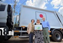 Japón dona camión para limpiar Jalapa: más eficiencia y salud Donación de Japón fortalece limpieza urbana en Jalapa