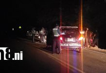 Foto: Colisión entre motocicleta y camión deja un fallecido en la carretera Boaco – Managua/TN8