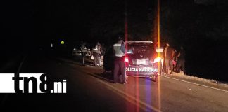 Foto: Colisión entre motocicleta y camión deja un fallecido en la carretera Boaco – Managua/TN8