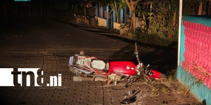 Foto: Motociclista fallece tras grave accidente en San Pedro de Lóvago, Chontales/TN8