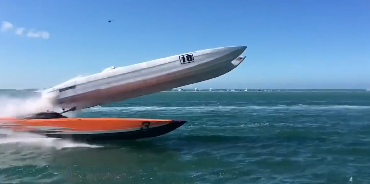 Foto: Choque de una lancha contra un muelle en Brasil /Cortesía