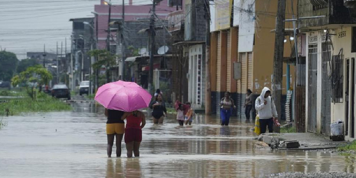 Foto: Lluvias provocan caos en Ecuador/Cortesía