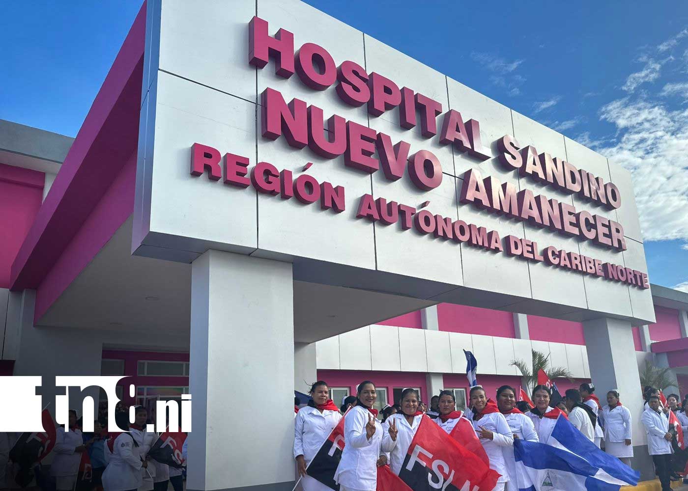 Foto: Hospital Sandino Nuevo Amanecer en Caribe Norte/TN8