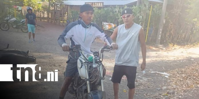 Foto: Dos accidentes en Ometepe dejan motociclistas lesionados/TN8