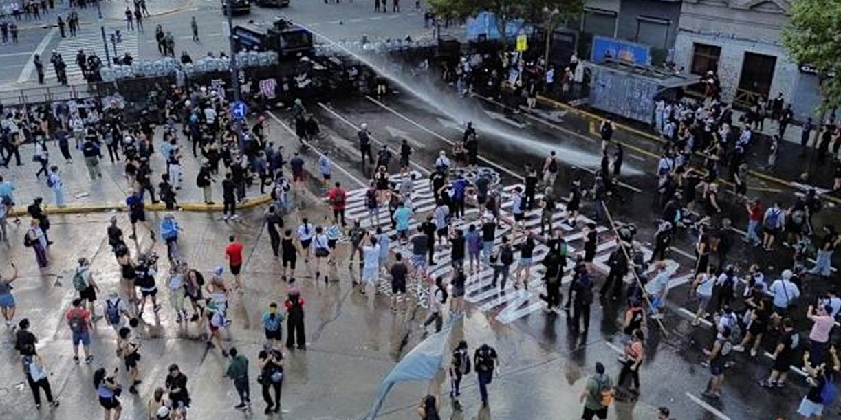 Foto: Protestas en Argentina /cortesía