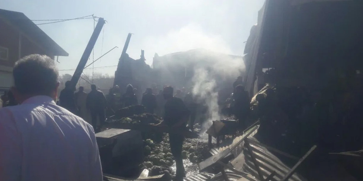 Foto: Accidente aéreo en Irán /cortesía