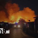 Foto: Incendio en vertedero del barrio Grenada de Managua moviliza a bomberos/TN8