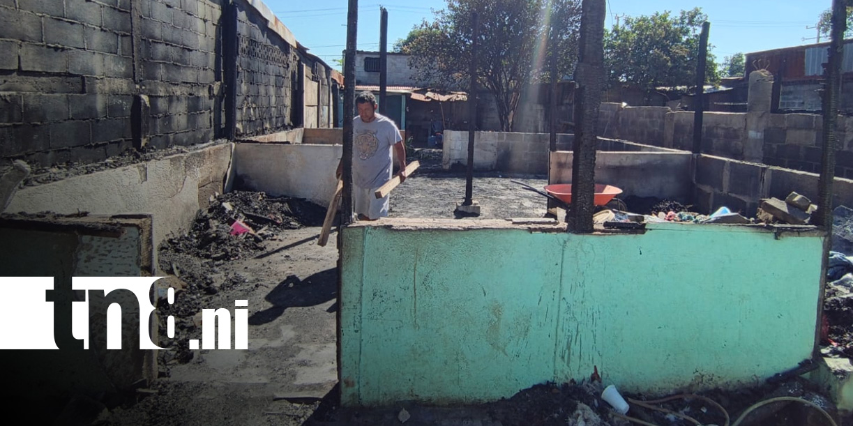 Foto: Llamas destruyen todo en Rafael Ríos y nace una nueva oportunidad /TN8