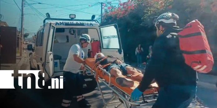 Foto:Accidente laboral deja lesionado a trabajador en Estelí/TN8
