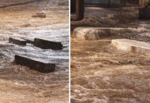 Impactante: Video muestra ataúdes flotando tras intensas lluvias en Brasil Foto: Brasil registra escenas insólitas: ataúdes en medio del agua/Cortesía