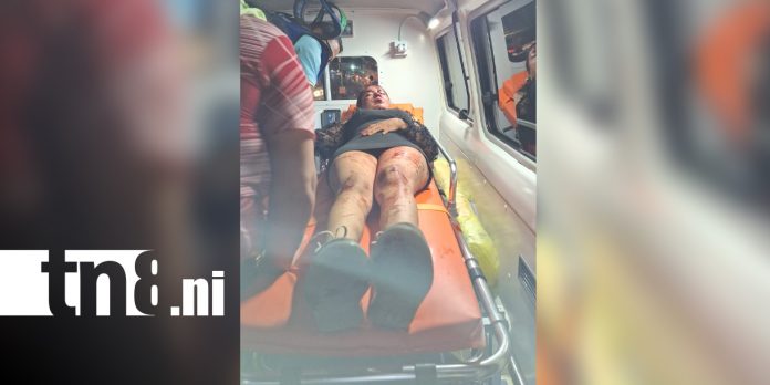 Foto: Accidente en Tipitapa deja motociclista muerto y adolescente herida/TN8 Foto: Accidente en Tipitapa deja motociclista muerto y adolescente herida/TN8